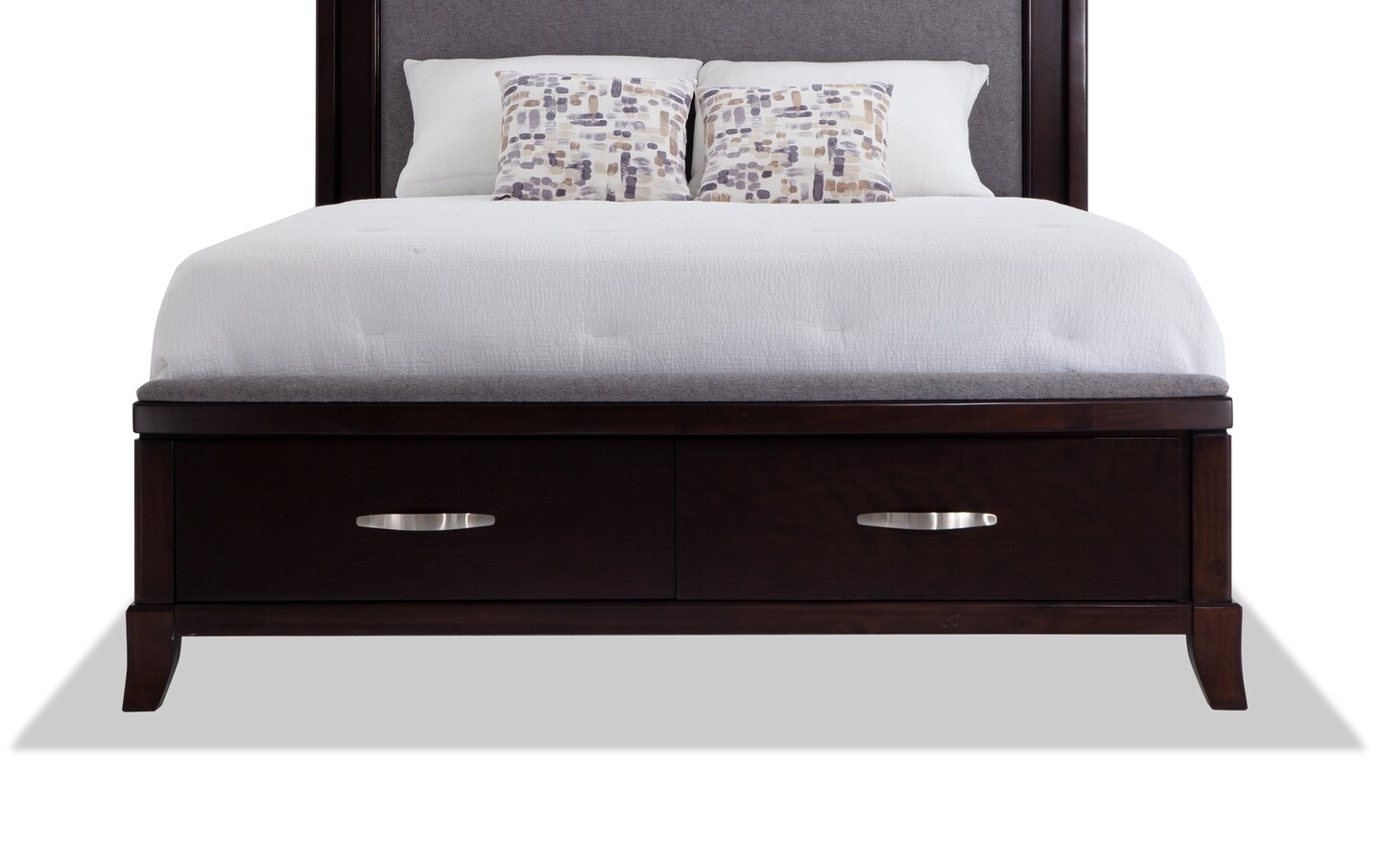 Elevations 5 Piece Queen Espresso Storage Platform Bedroom Set Bob s Discount Furniture Mattress Store