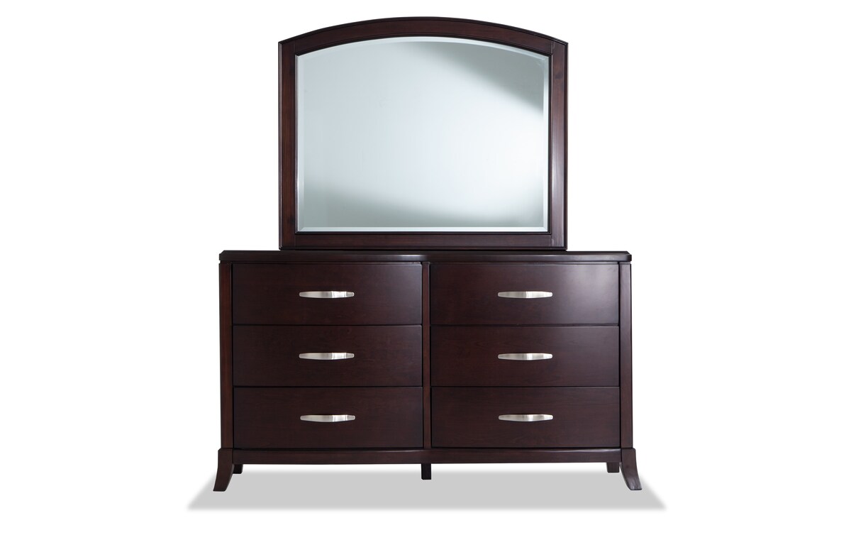 Elevations 5 Piece Queen Dark Espresso Storage Bedroom Set queen