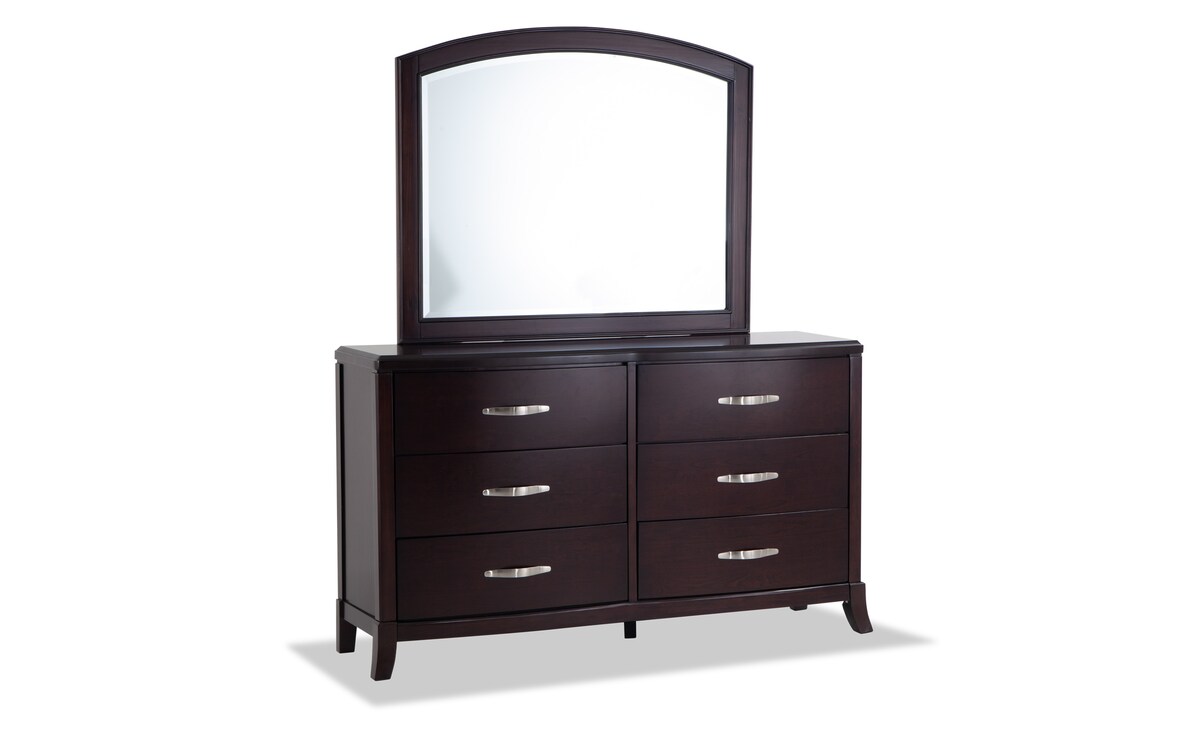 Elevations 5 Piece Queen Dark Espresso Storage Bedroom Set queen