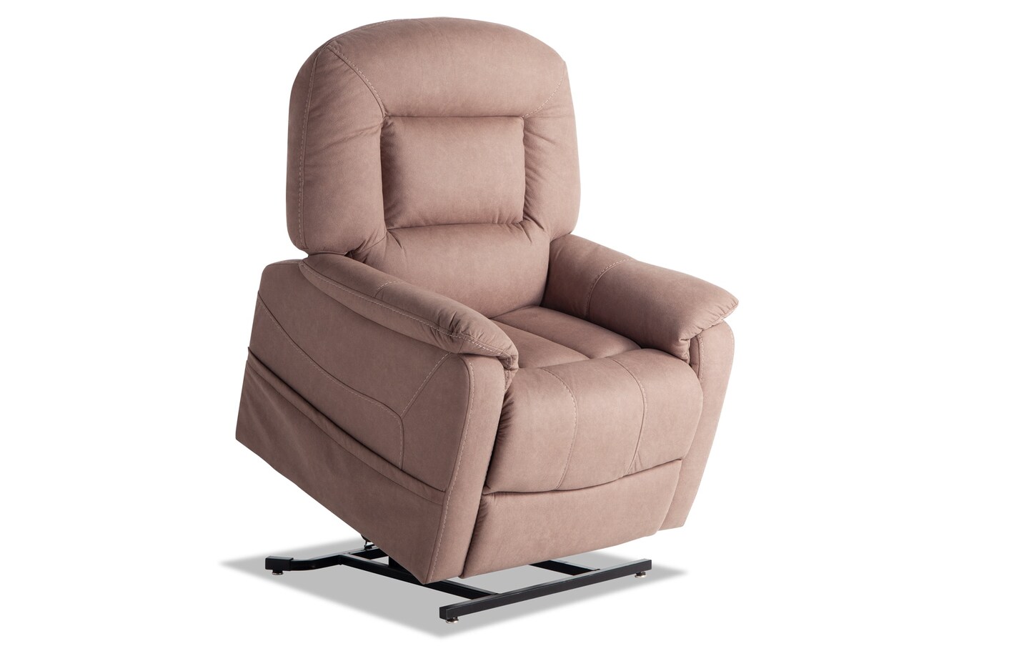 Ranger Beige Massaging Power Lift Recliner