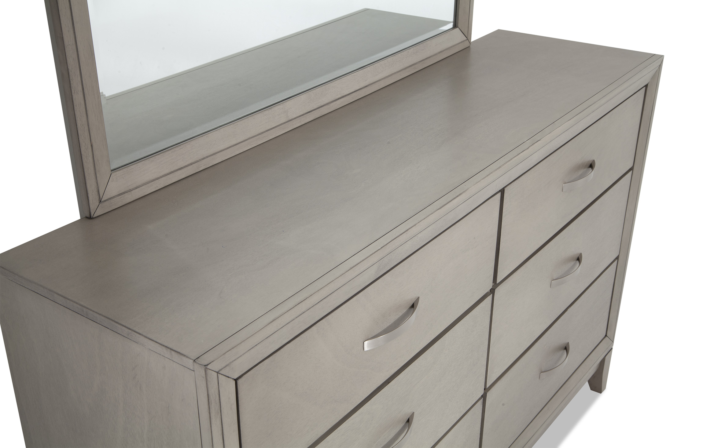 Tremont 5 Piece Queen Gray Bedroom Set with Chest queen