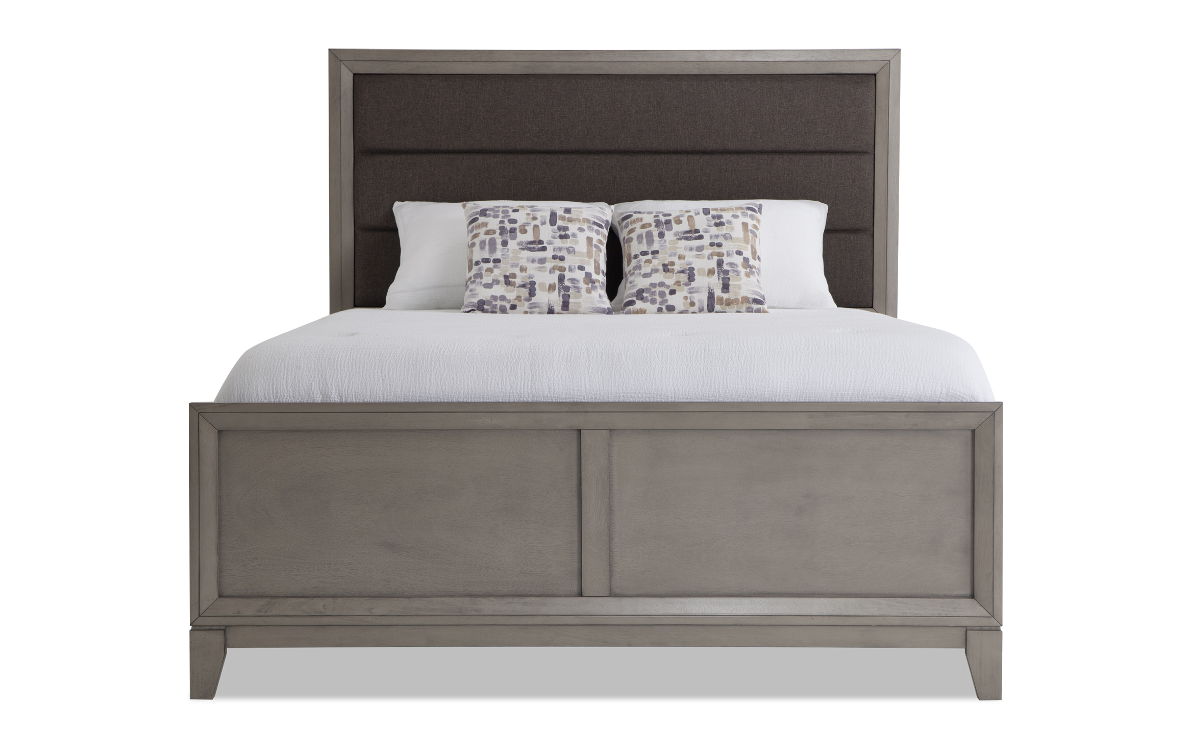 Tremont 5 Piece Queen Gray Bedroom Set with Chest queen