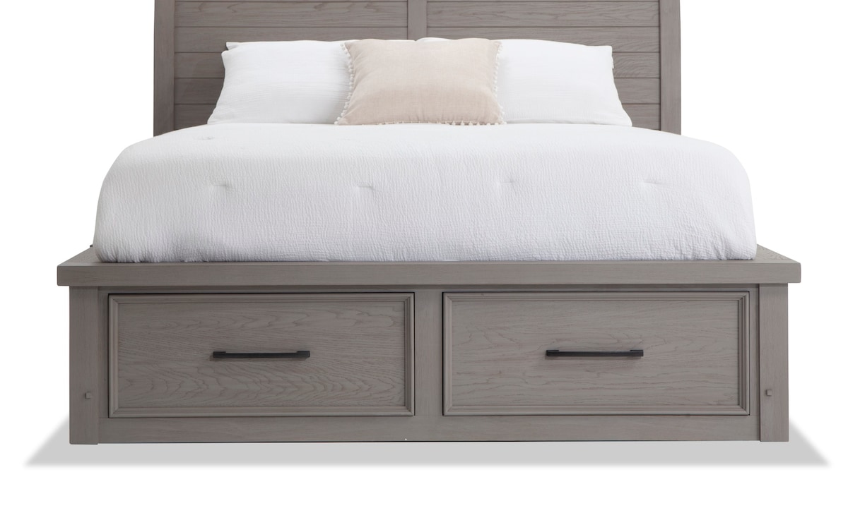 Hudson Queen Gray Storage Bed gray_finish