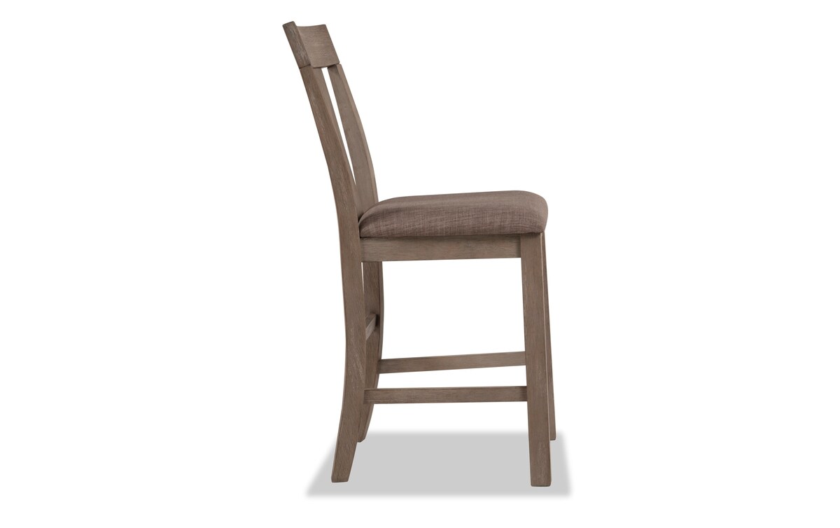 Set of 2 Summit Gray Counter Stools gray_finish