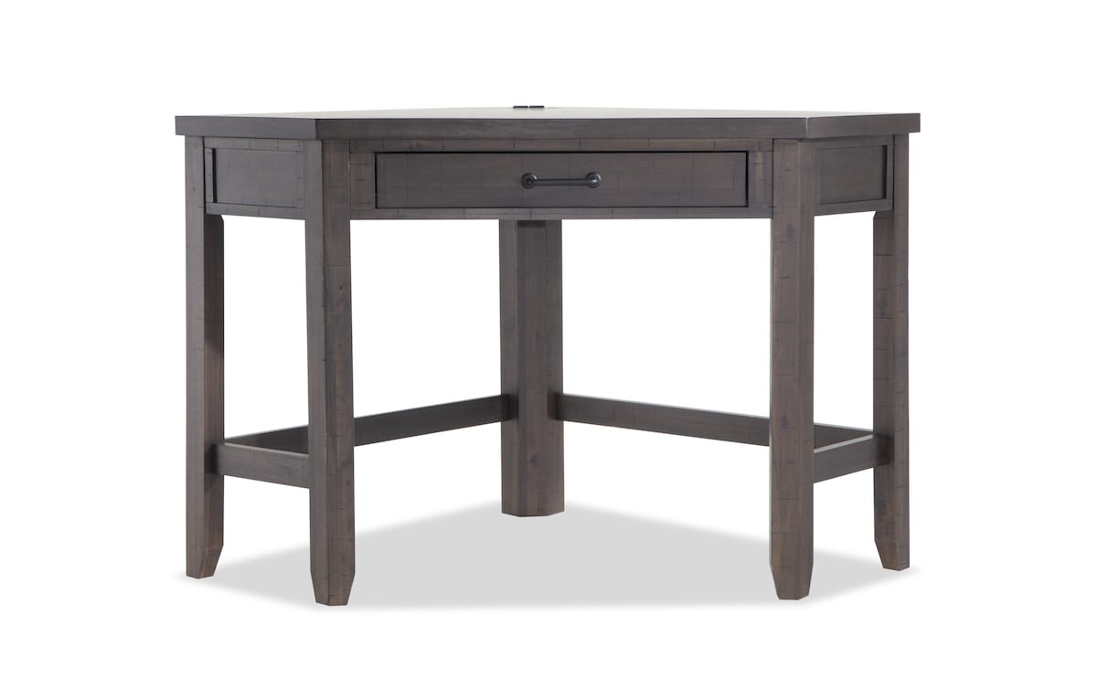 Montana Brown Corner Desk Bob's Discount Furniture & Mattress Store