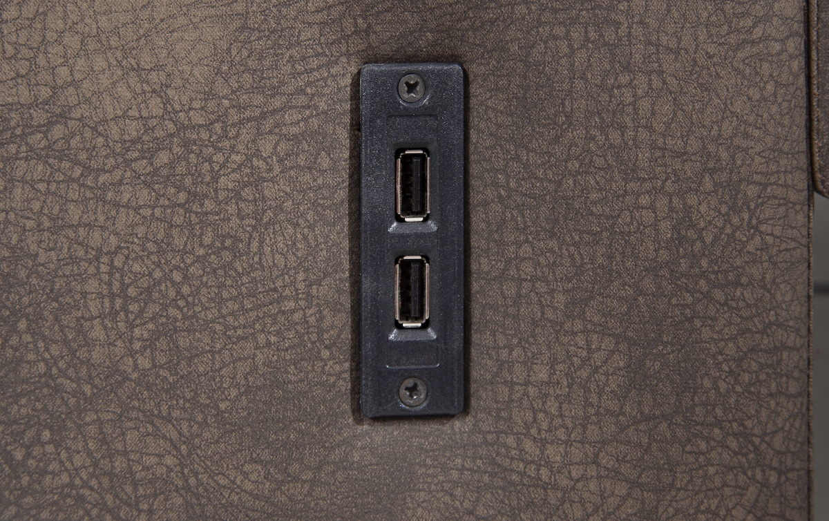 Belmont Queen Brown Upholstered Bed brown_color