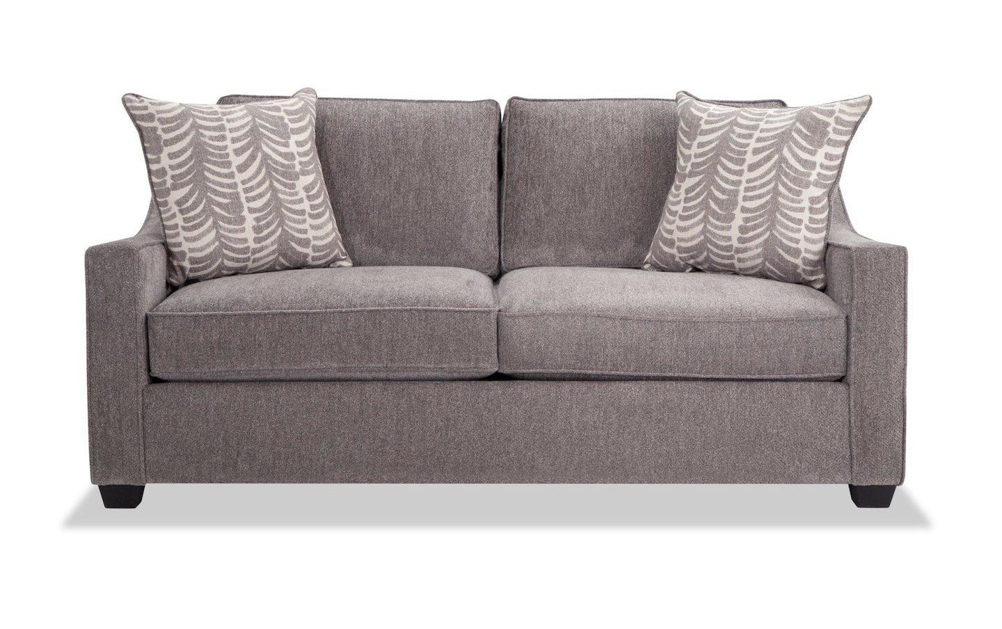 Willow Gray 72'' Loveseat | Bob's Discount Furniture & Mattress Store