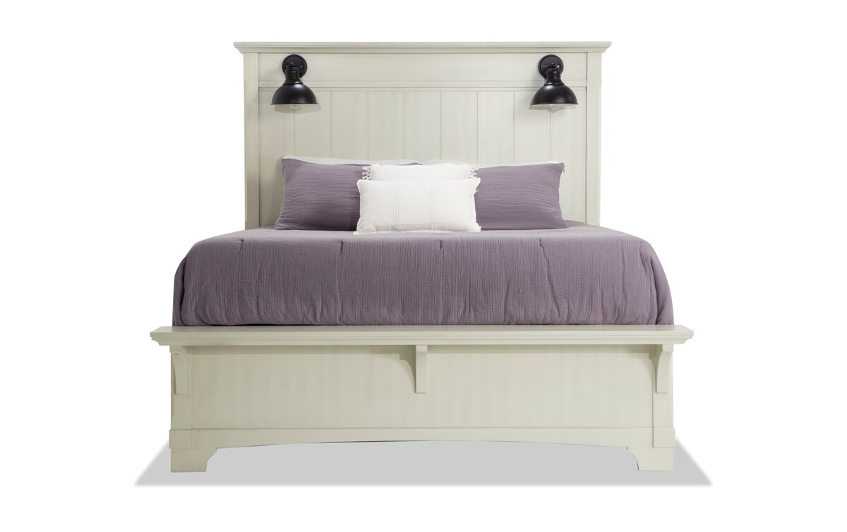 Charleston Queen Bed white_finish