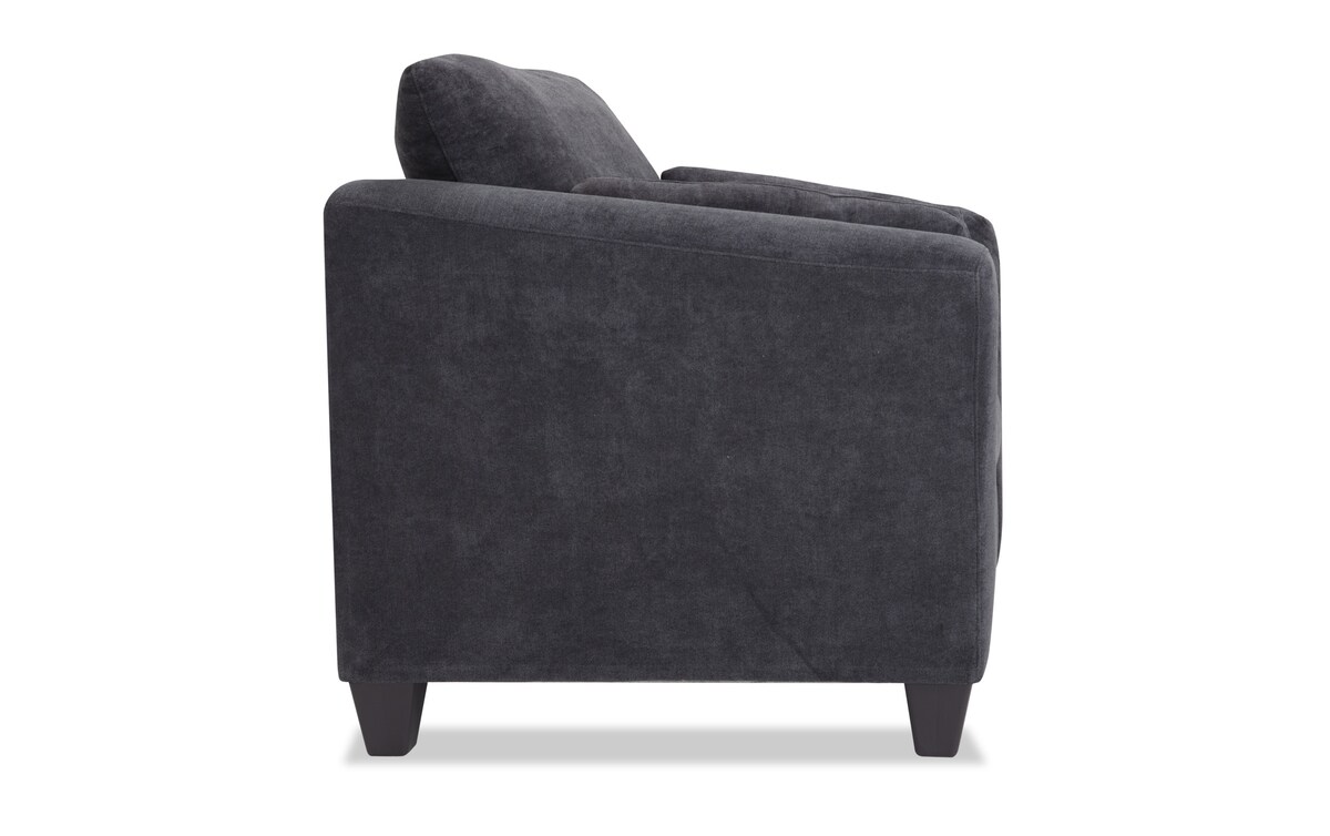 Virgo Charcoal Chair charcoal_color Bob's Discount Furniture