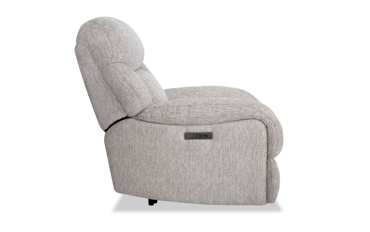 Everest Power Recliner lightgray_color Bob's Discount Furniture