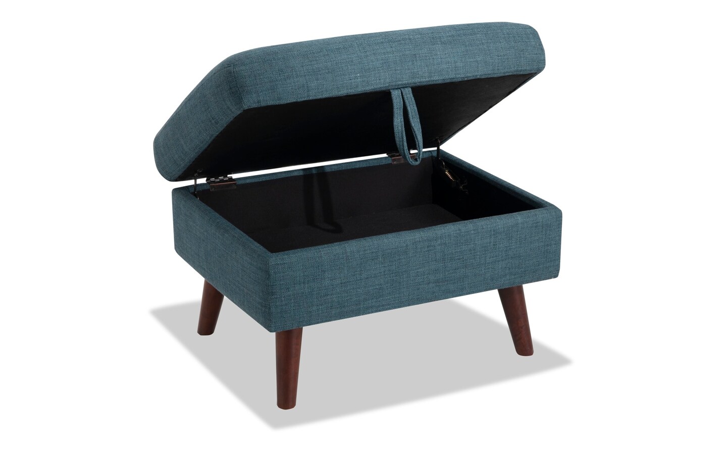 Bettie Teal Storage Ottoman