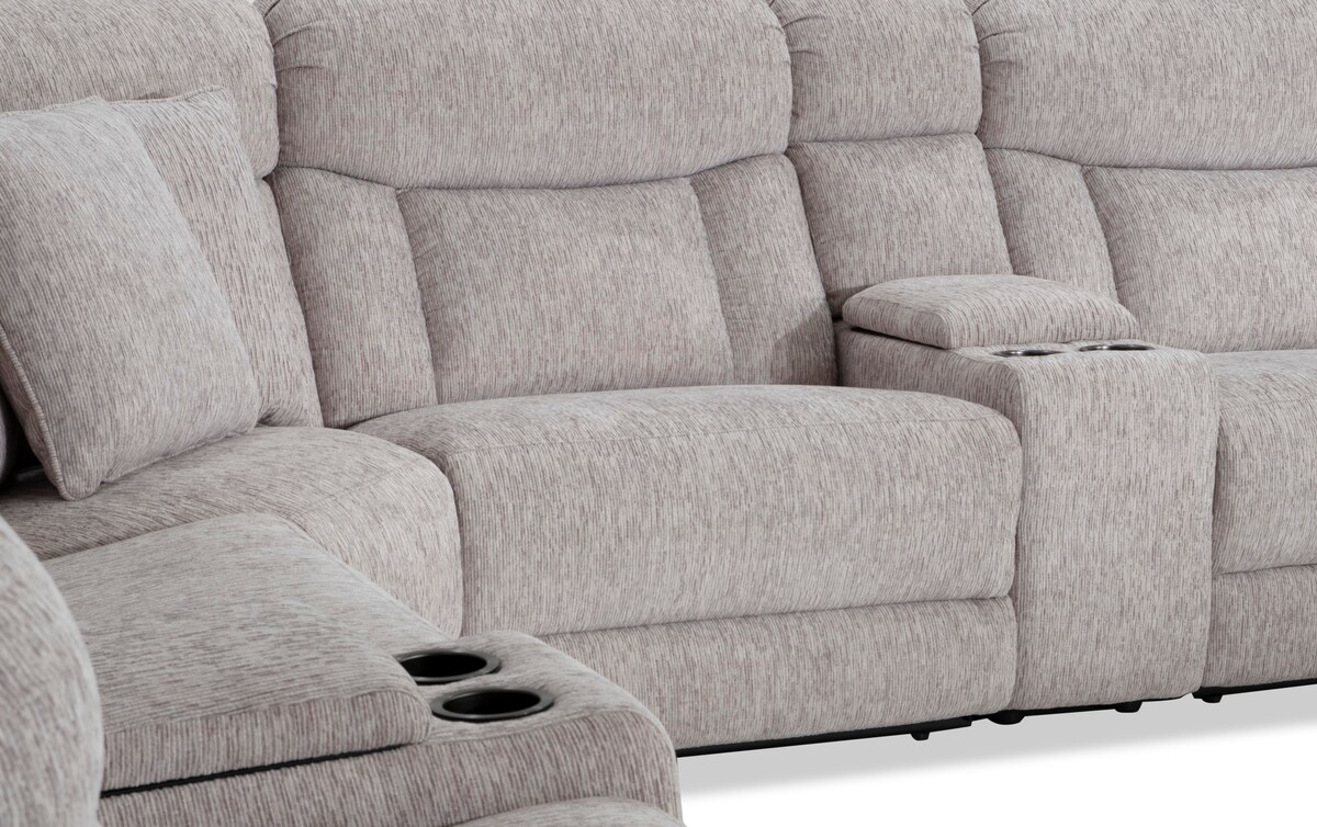 Everest 7 Piece Power Reclining Sectional lightgray_color