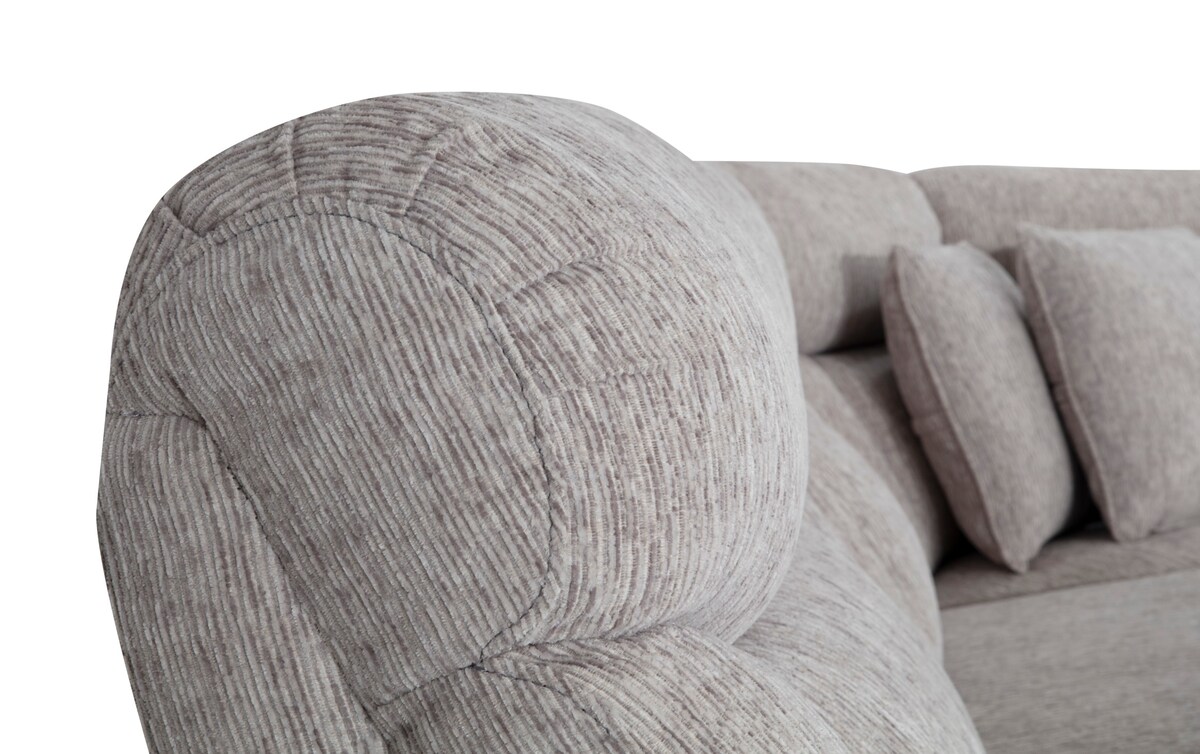 Everest 6 Piece Power Reclining Sectional lightgray_color