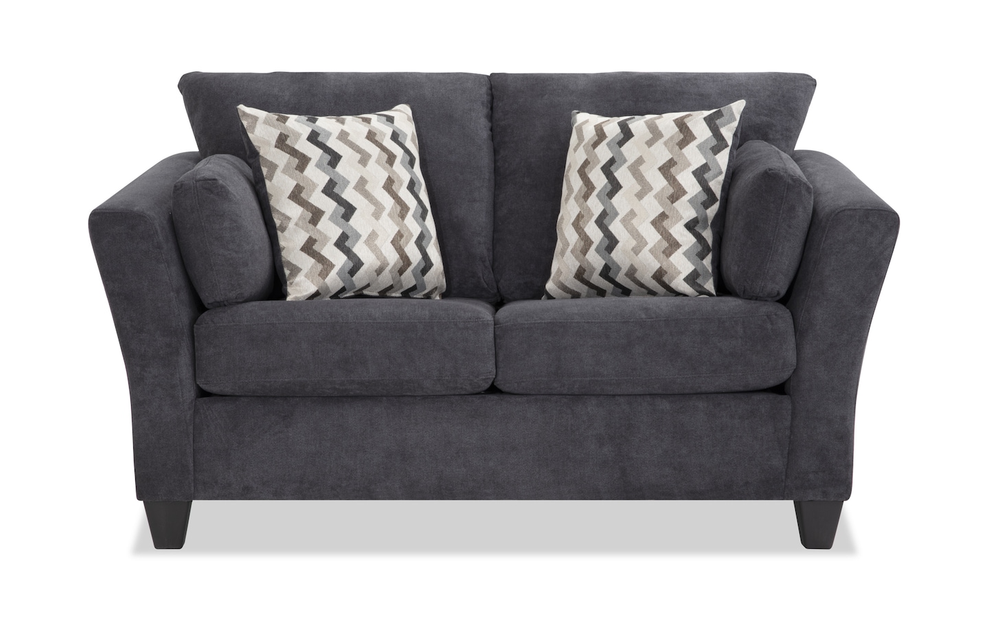 Virgo Charcoal Sofa & Loveseat | charcoal_color | Bobs Discount 