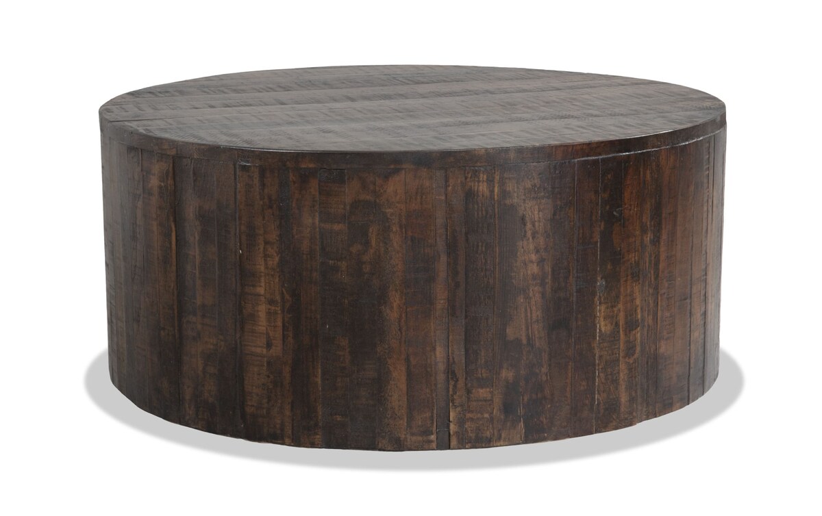 Harper Brown Coffee Table Set brown_finish Bob's Discount Furniture