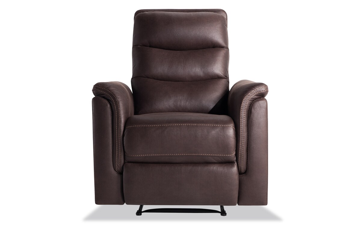 Forte Chocolate Manual Sofa & Recliner chocolate_color