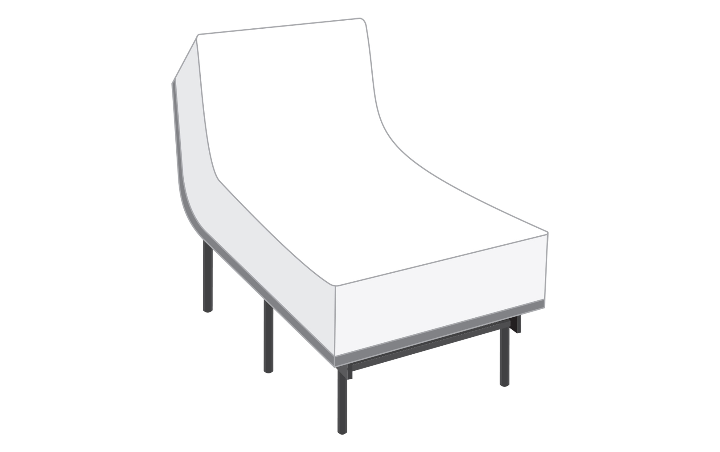 Power Bob Elite with BobOPedic Signature Hybrid Twin Extra Long Firm