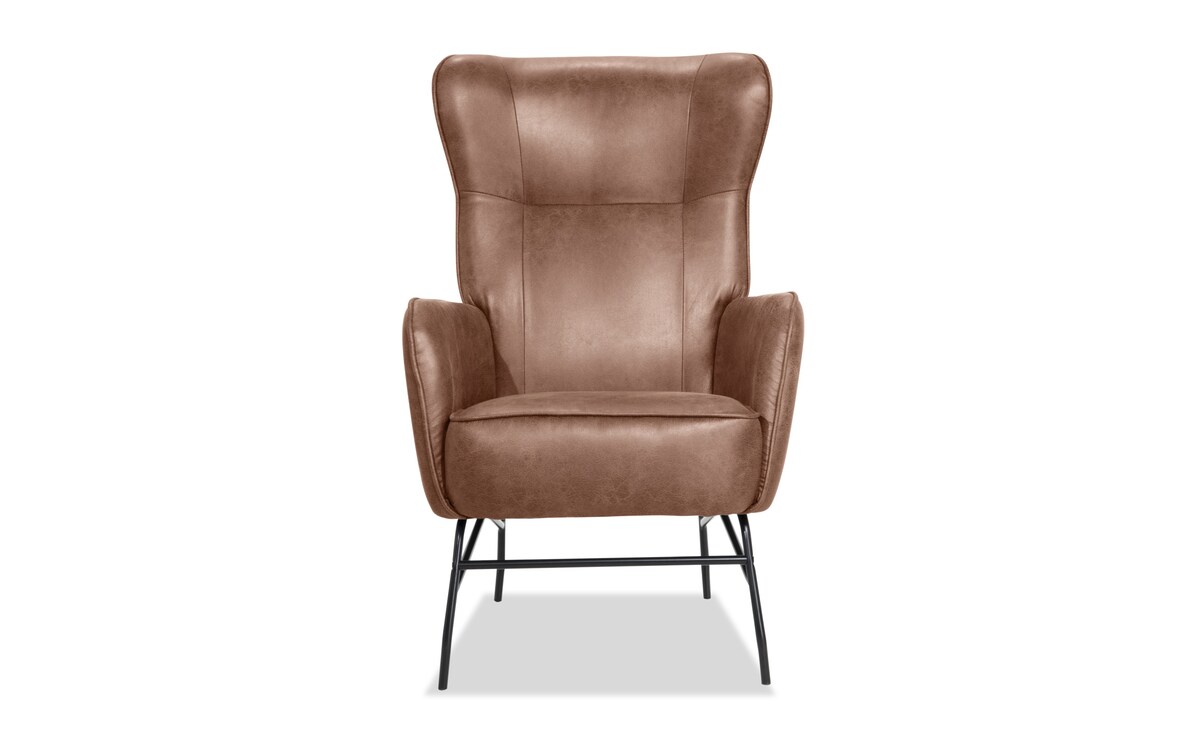 Cleo Brown Accent Chair Bob's Discount Furniture & Mattress Store