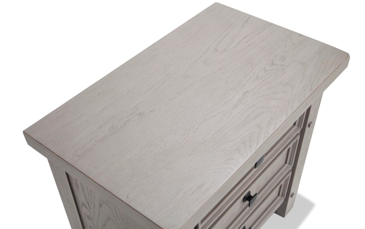 Hudson 4 Piece King Gray Bedroom Set king