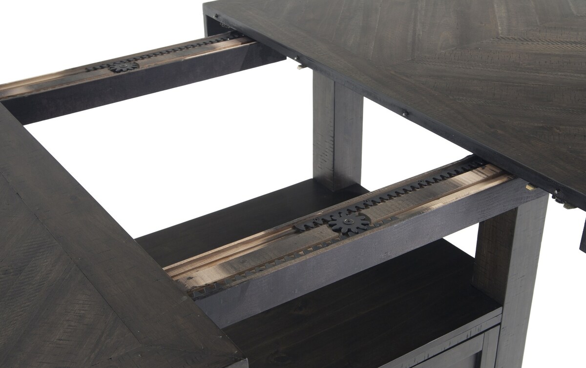 Sonoma 9 Piece Espresso Counter Set with Upholstered Stools espresso_finish Bob's Discount