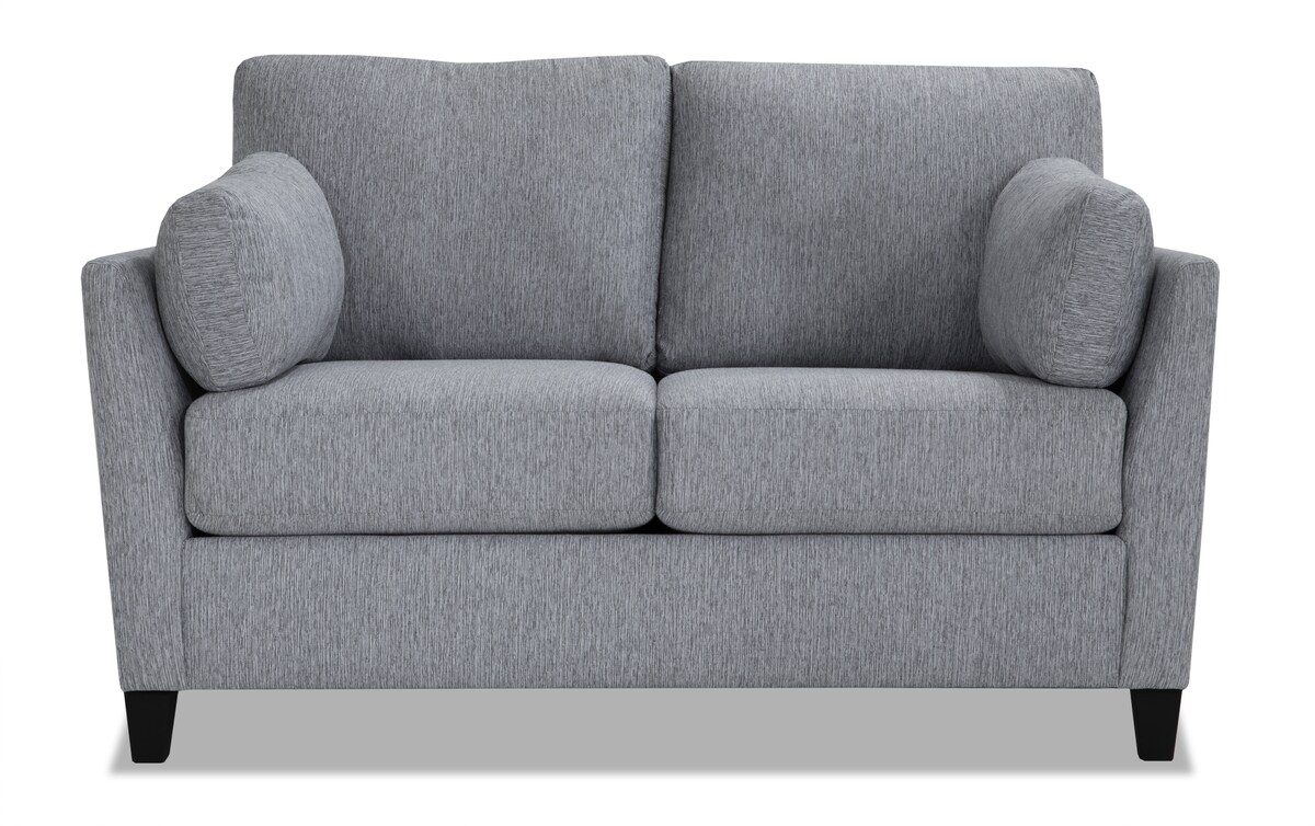 Shelby Gray 57'' Loveseat Bob's Discount Furniture & Mattress Store