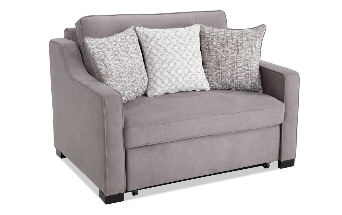 BobOPedic Gray PopUp Sleeper Chair gray_color Bob's Discount