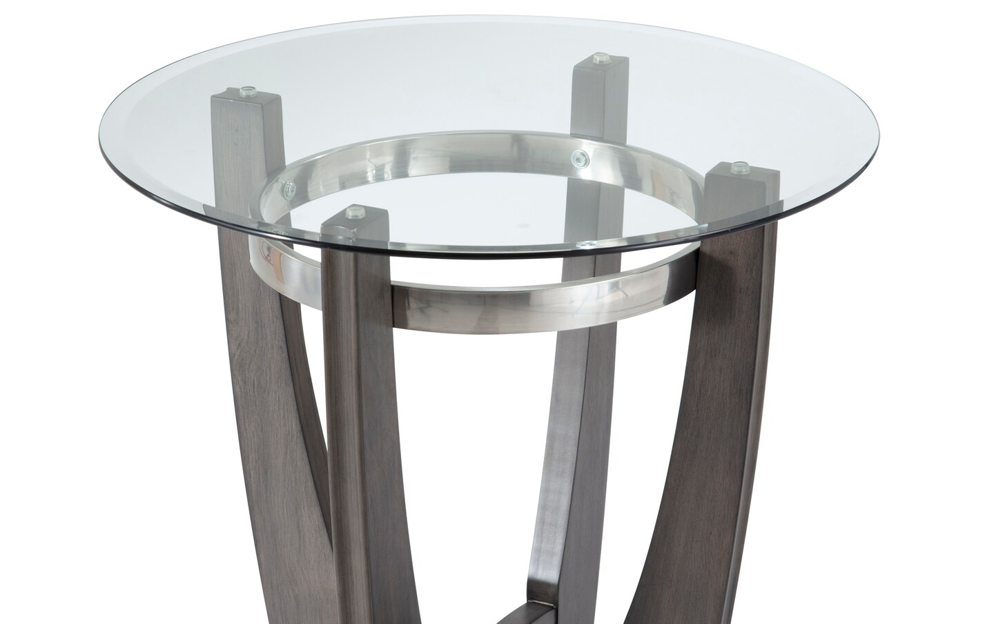 Matinee Gray Oval Coffee 2 End Table Set