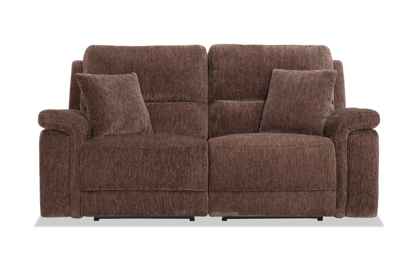 Renegade Brown 75" Power Reclining Loveseat Bob's Discount Furniture