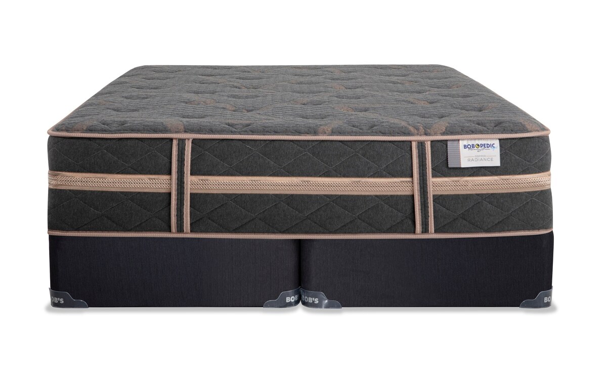 BobOPedic Hybrid Copper Radiance Split Queen Firm Mattress Set Bob