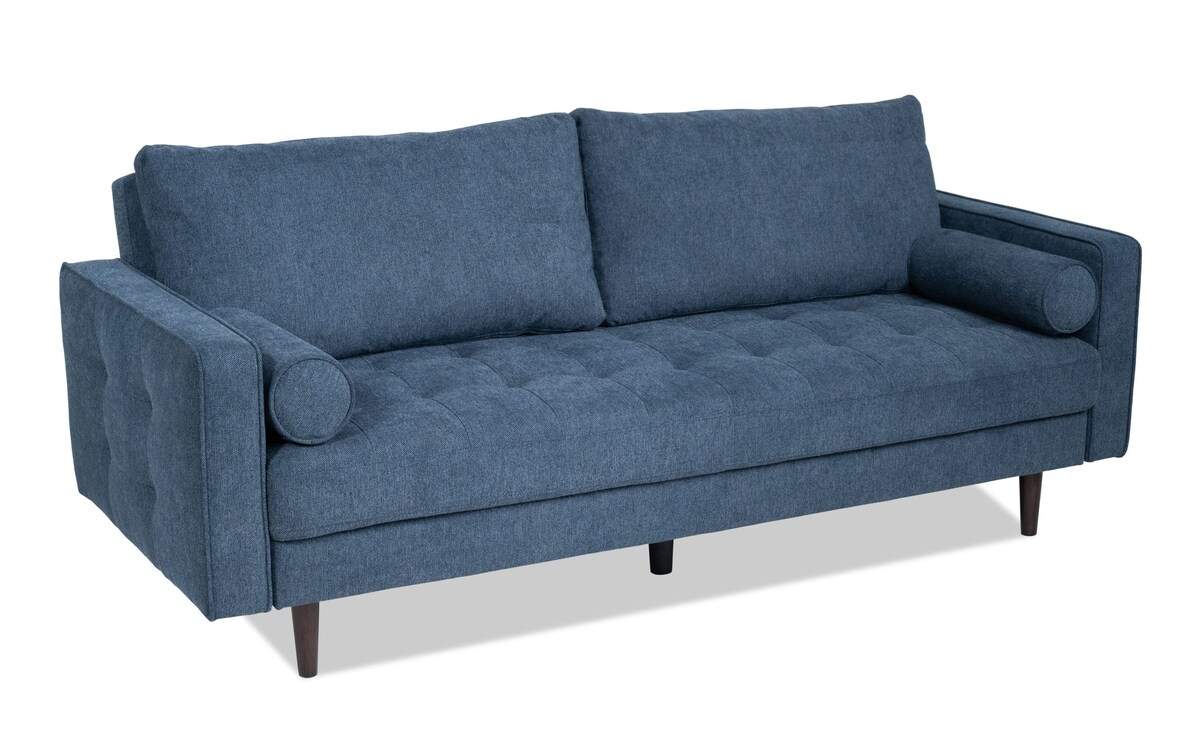 City Scene Futon denim_color Bob's Discount Furniture & Mattress Stores