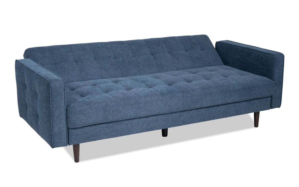 City Scene Futon denim_color Bob's Discount Furniture & Mattress Stores