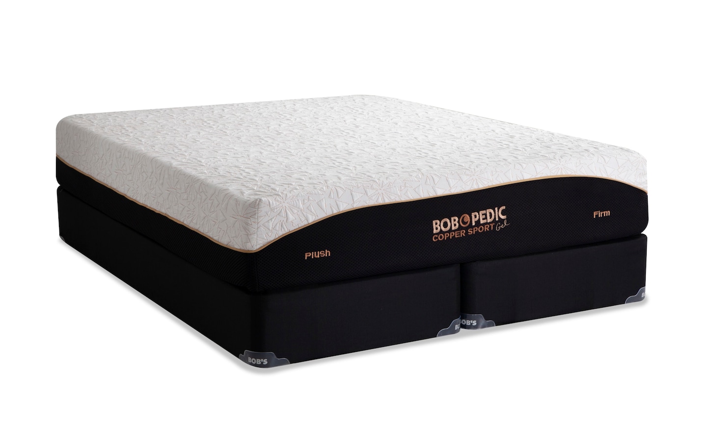 Bob O Pedic Copper Sport Gel Review Bob-O-Pedic Copper Sport Gel Split Queen Dual Standard Mattress Set