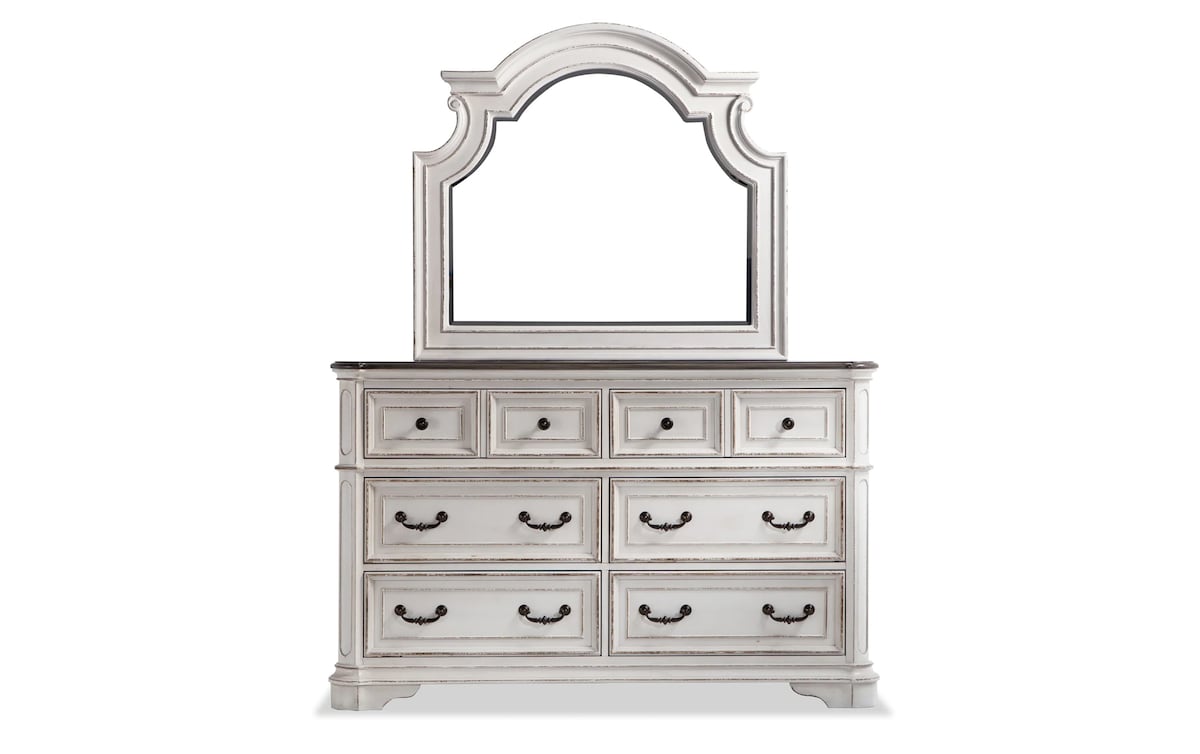 Scarlett 5 Piece White Queen Storage Bedroom Set with Chest white_finish