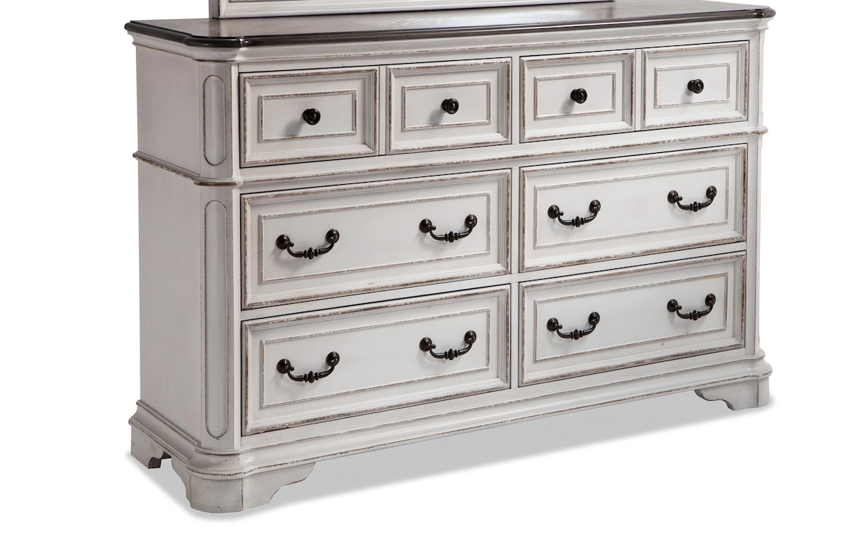 Scarlett 5 Piece White Queen Storage Bedroom Set with Chest white_finish