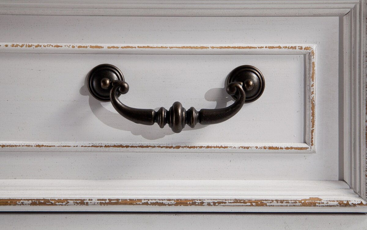 Scarlett 5 Piece White Queen Storage Bedroom Set with Chest white_finish