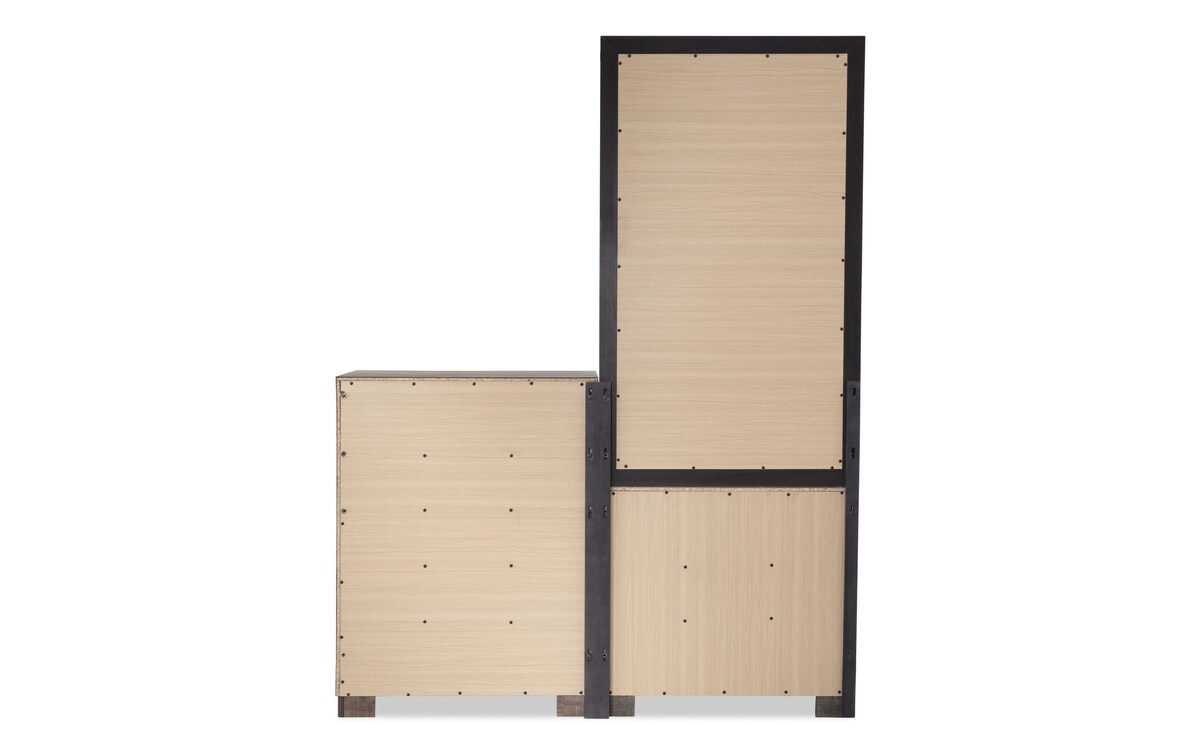 Foundry 3 Piece Full Brown Bedroom Set with Headboard full