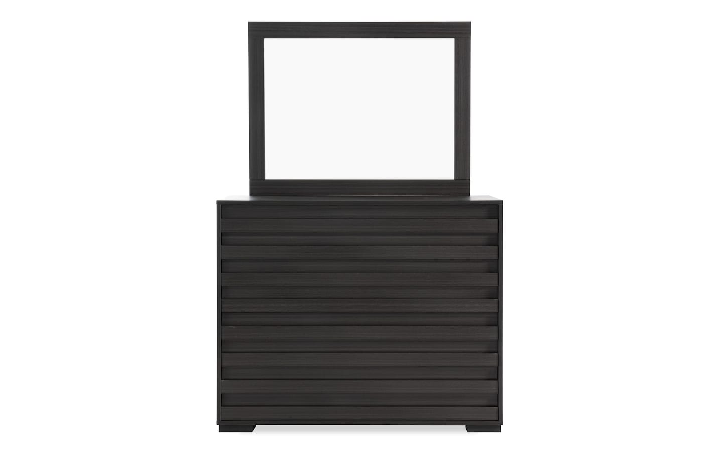 Performa Gray 4 Drawer Dresser & Mirror | Bob's Discount Furniture 