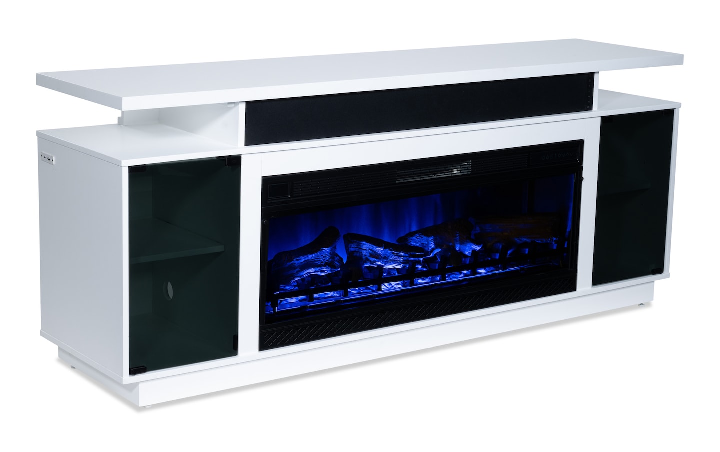 Bobs fireplace tv stand hotsell