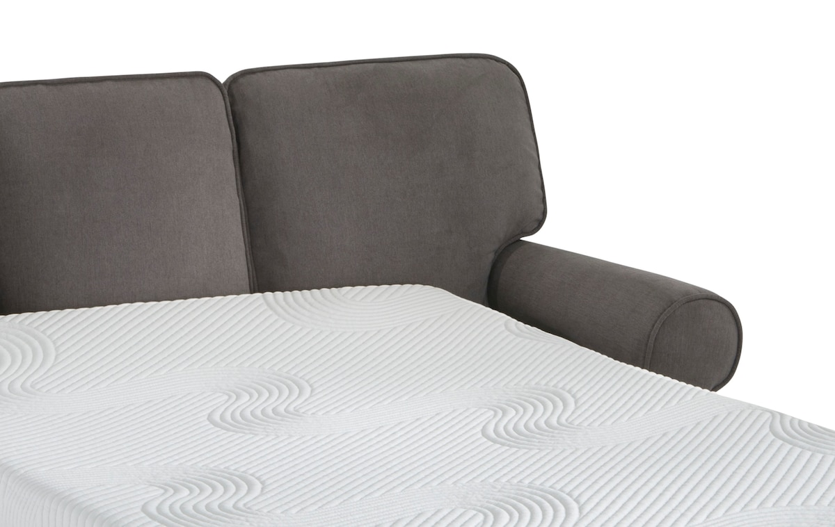 Katie 90'' BobOPedic Queen Sleeper Sofa gray_color