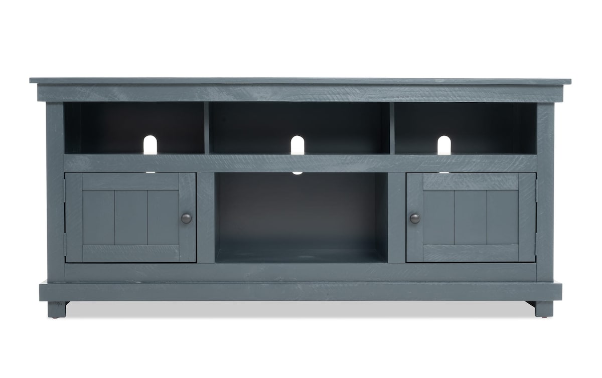 Kona II 60'' Fully Assembled Navy Storage TV Stand Bob's Discount