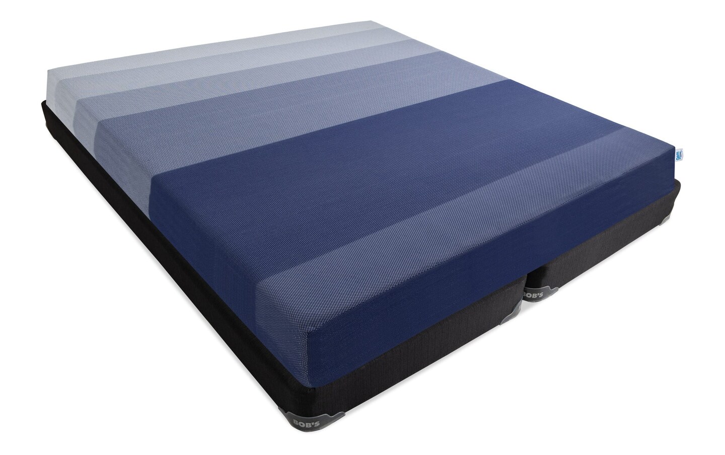 Bob-O-Pedic Gem Hybrid Queen Split Low-Profile Mattress Set | split-low ...