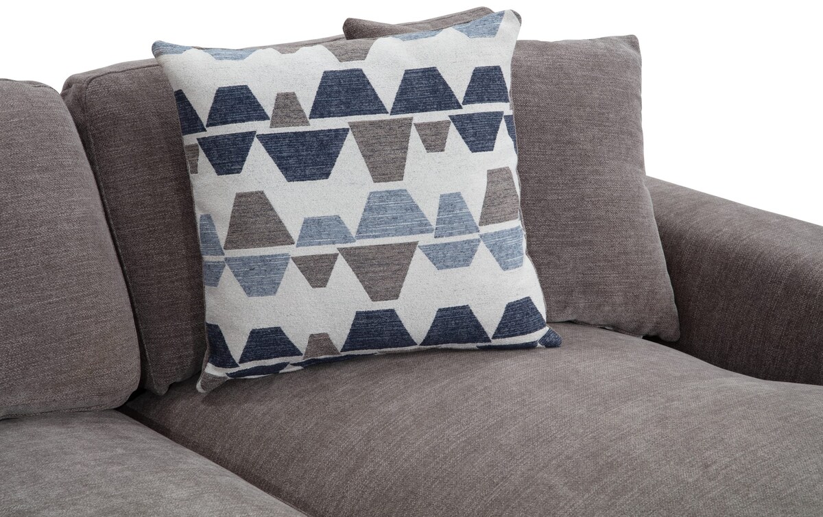 Playground Gray 2 Piece Right Arm Facing Sectional with Pop Up Sleeper