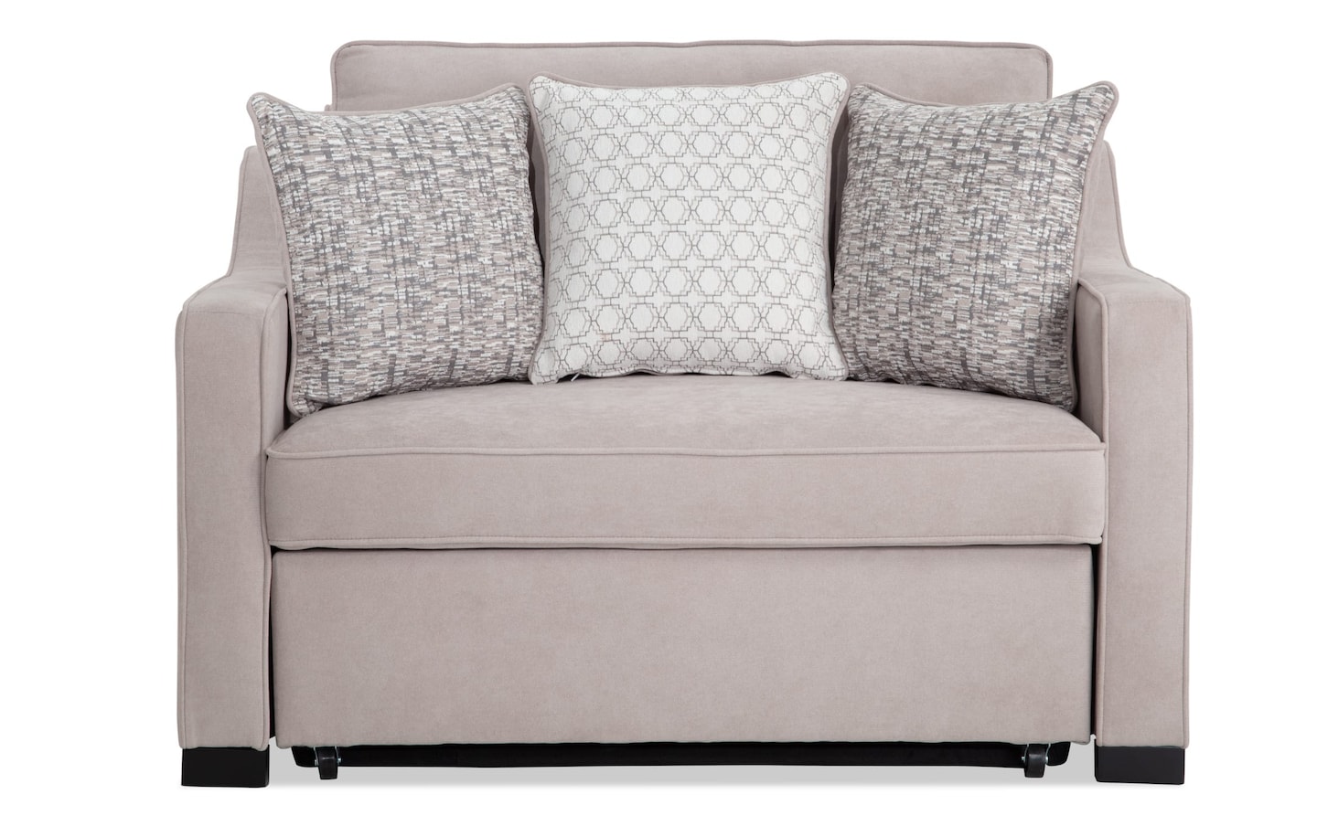 BobOPedic Taupe PopUp Sleeper Sofa & Chair taupe_color Bob's