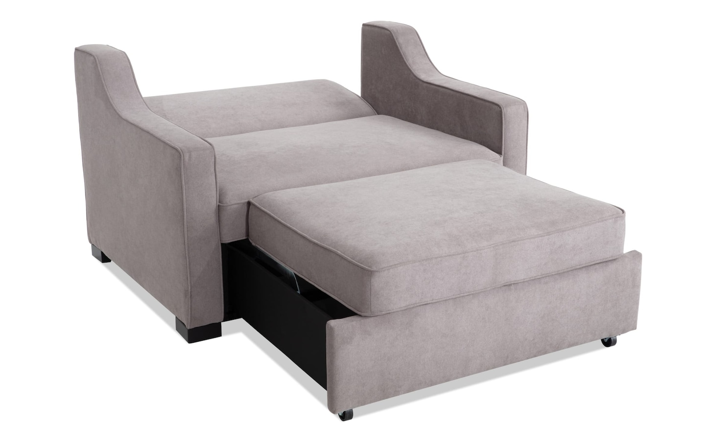 Bob-O-Pedic Gray Pop-Up Sleeper Sofa & Chair | Gray_color | Bob's ...