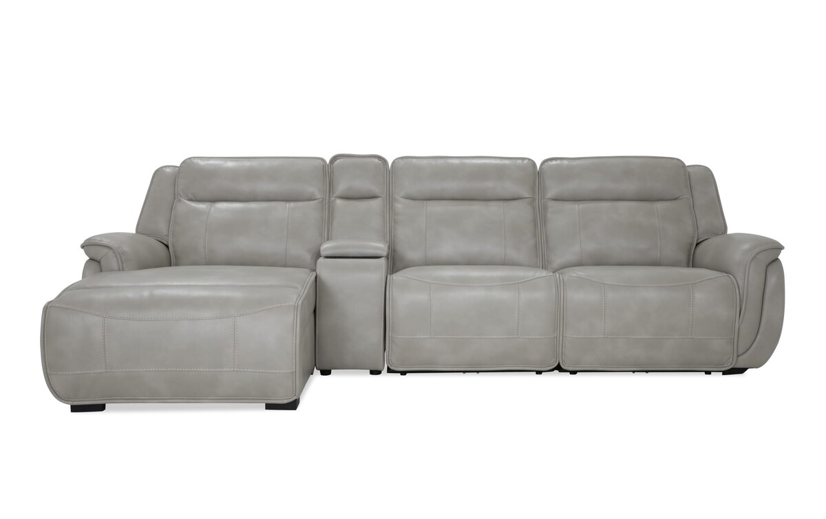 Sahara Stone 130'' Power Reclining Zero Gravity 4 Piece Left Arm Facing