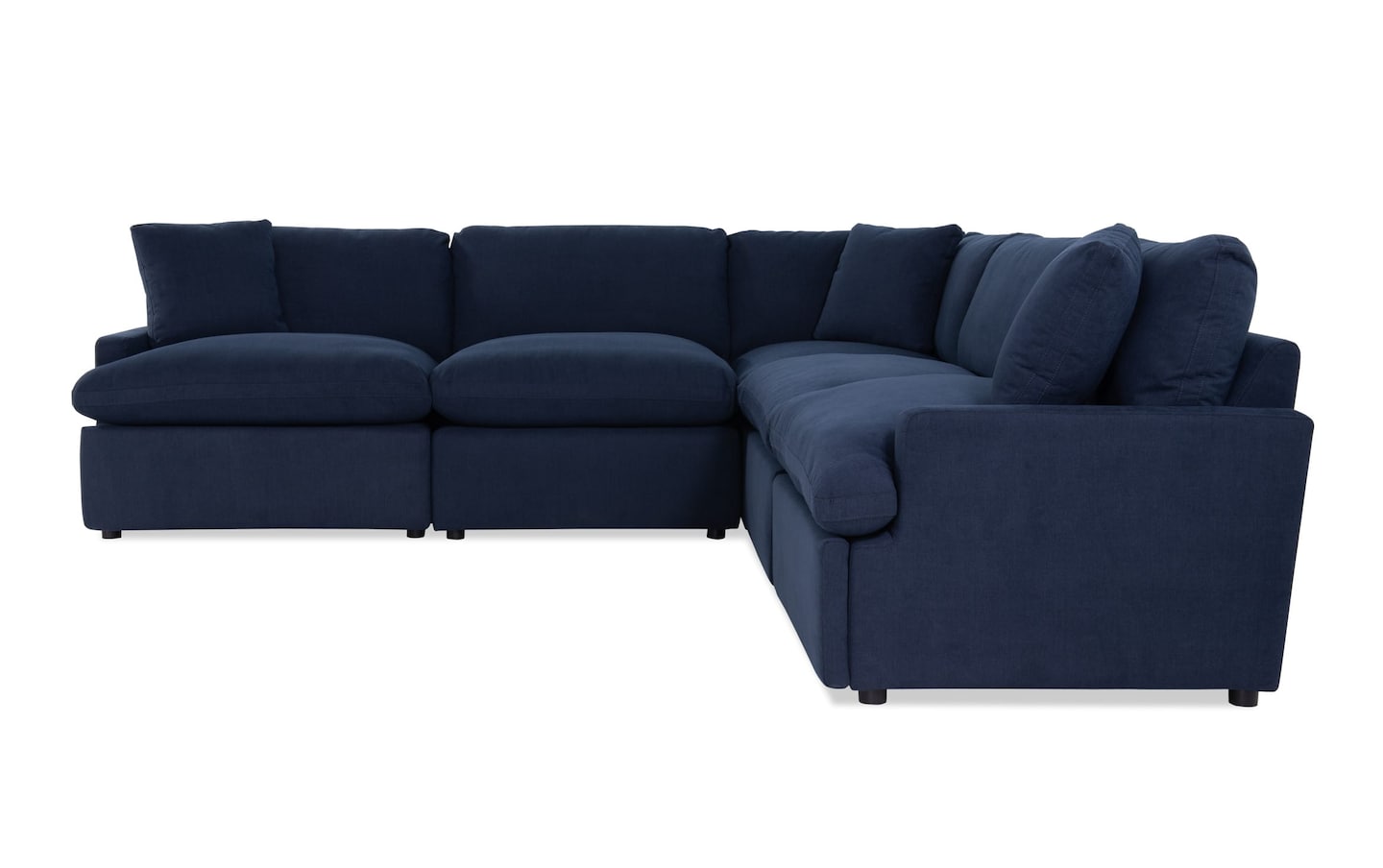 Dream Navy 120 Dual Power Reclining 5 Piece Sectional With USB Port   20081560 Gallery 01 Wide 