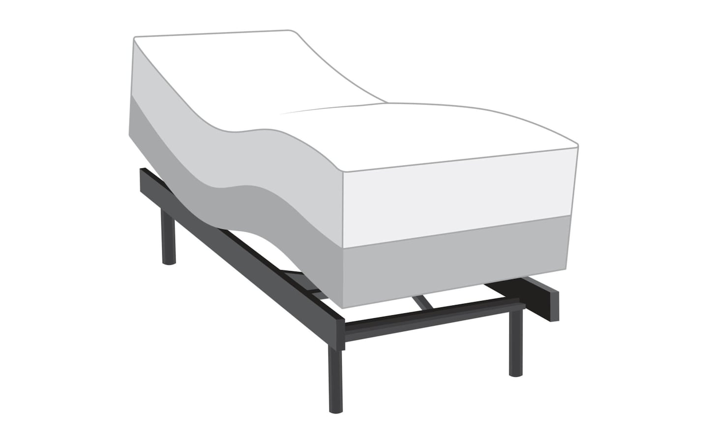 Power Bob Ultra Base with Lush 13'' Twin XL Firm Mattress Bob's Discount Furniture & Mattress