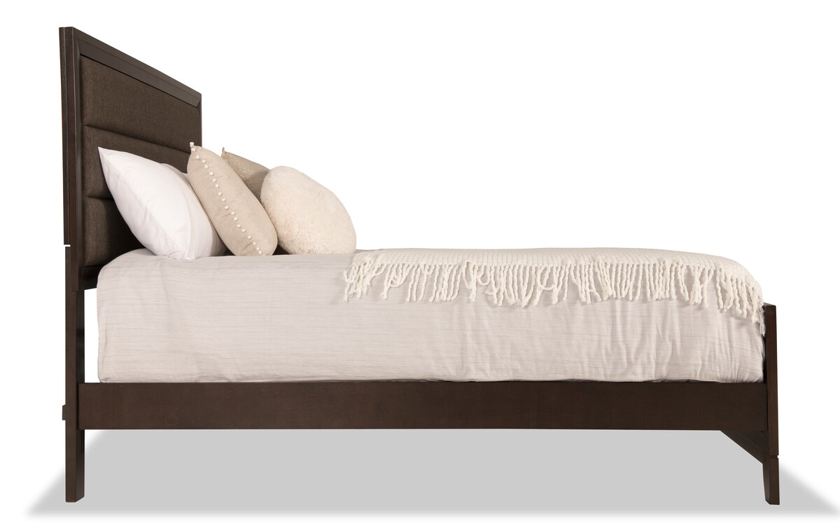 Tremont 4 Piece Queen Espresso Bedroom Set with Chesser queen