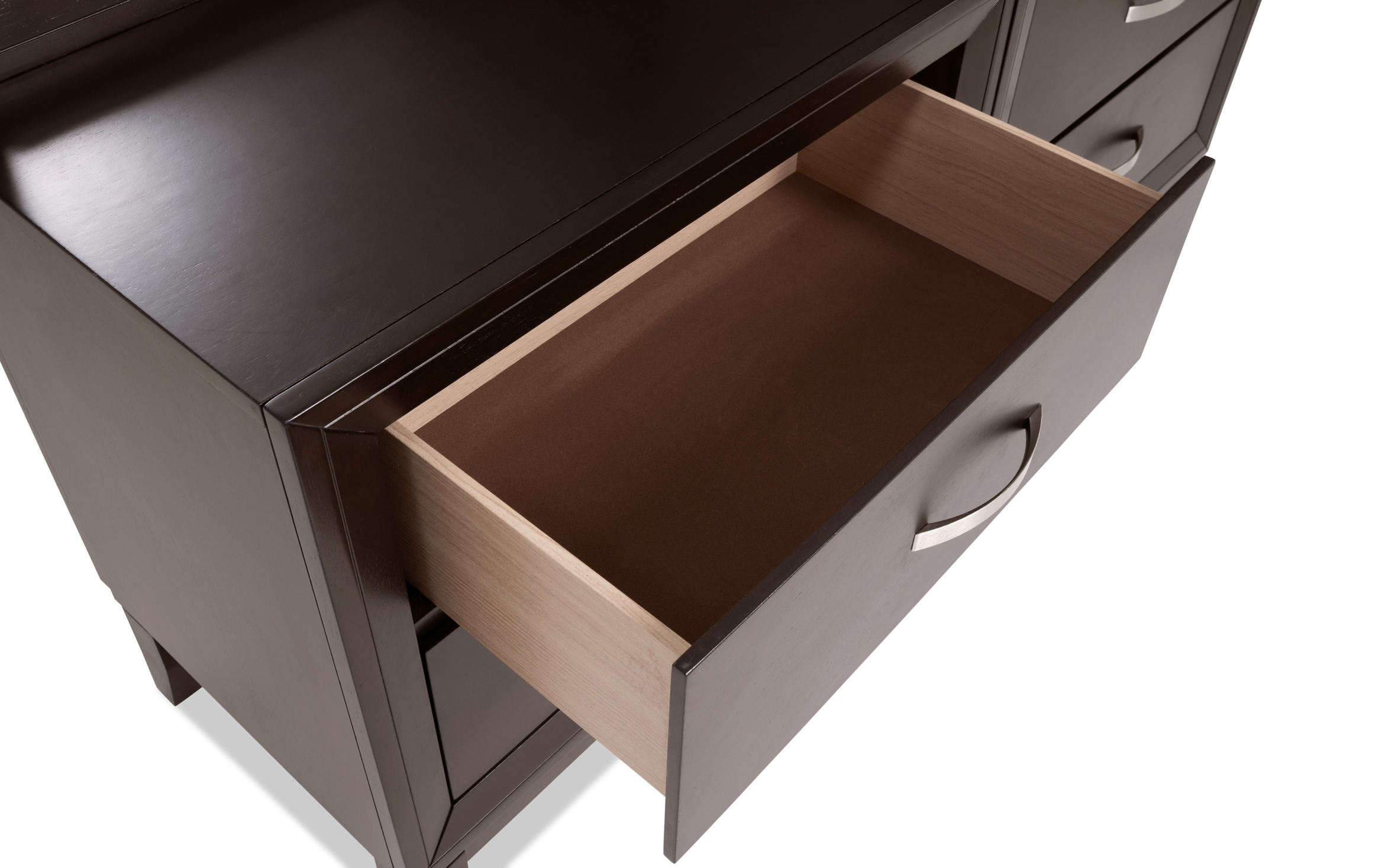 Tremont 5 Piece King Espresso Bedroom Set with Chesser king