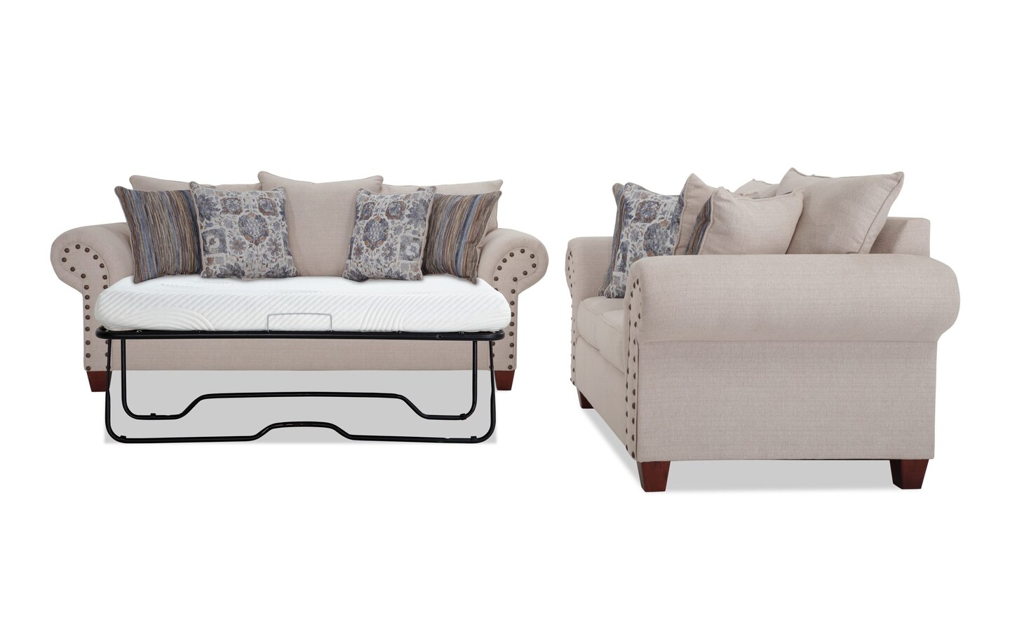 Bobs Furniture Loveseat Sofa Bed Matttroy